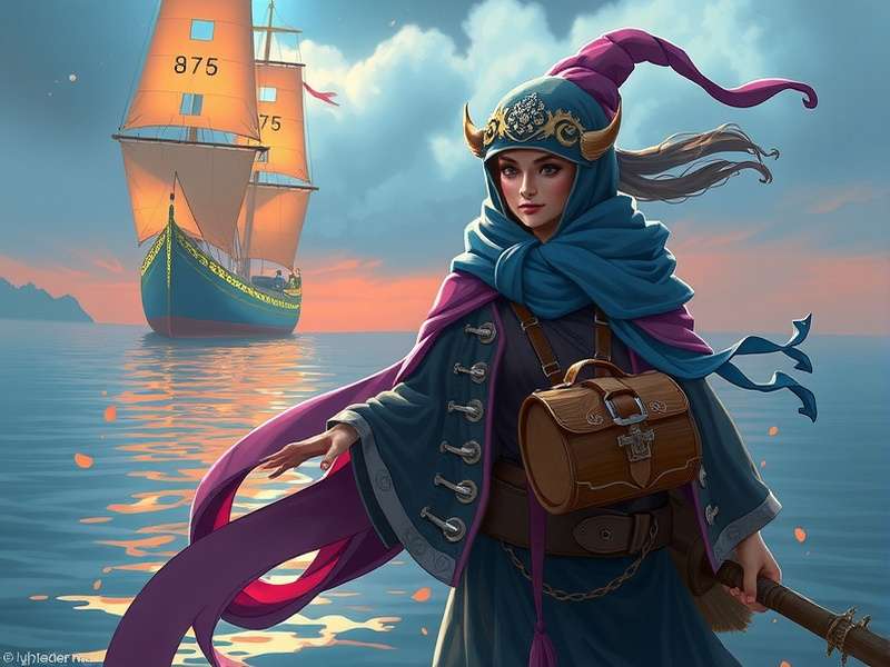 Mystic Anise Sojourn Game Cover - Featuring Indian fantasy landscapes and protagonist